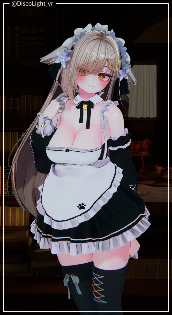 ポイントリボン ロングヘア