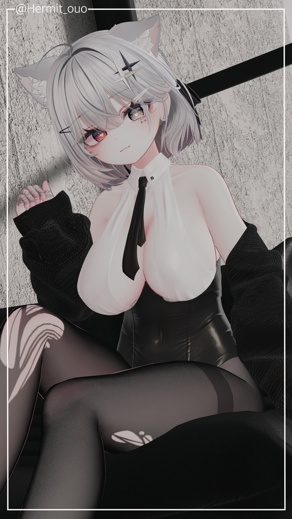 ねこタイドボブヘア