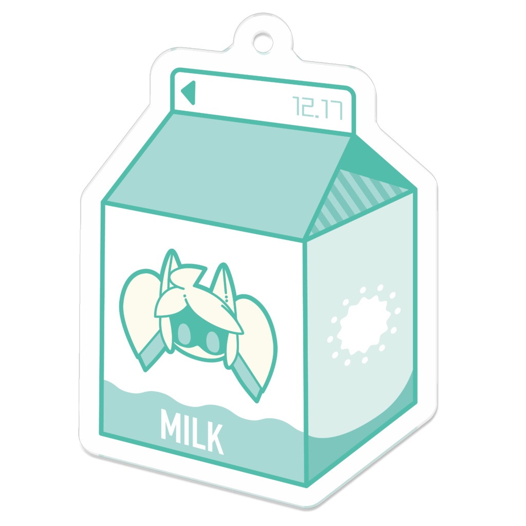 ボイ牛乳アクキー