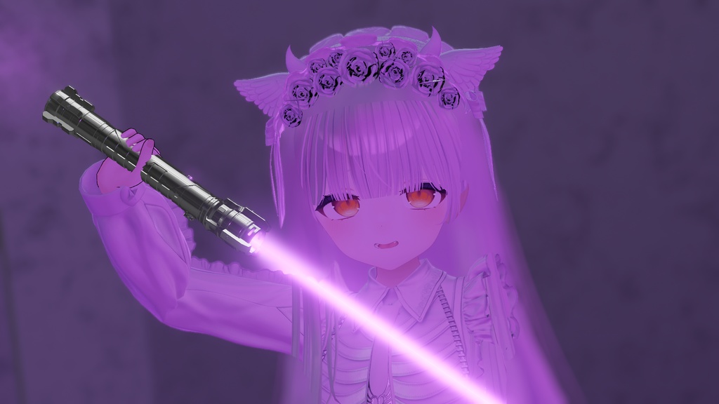 【VRChat想定】ライトセーバー「セレニティ」