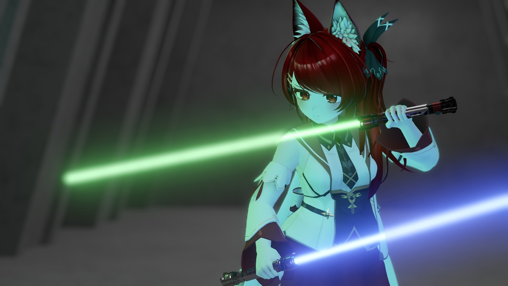 【VRChat想定】ライトセーバー「セレニティ」