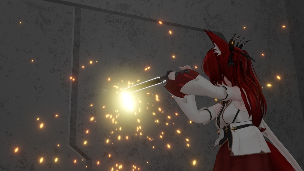 【VRChat想定】「ダークセイバー」