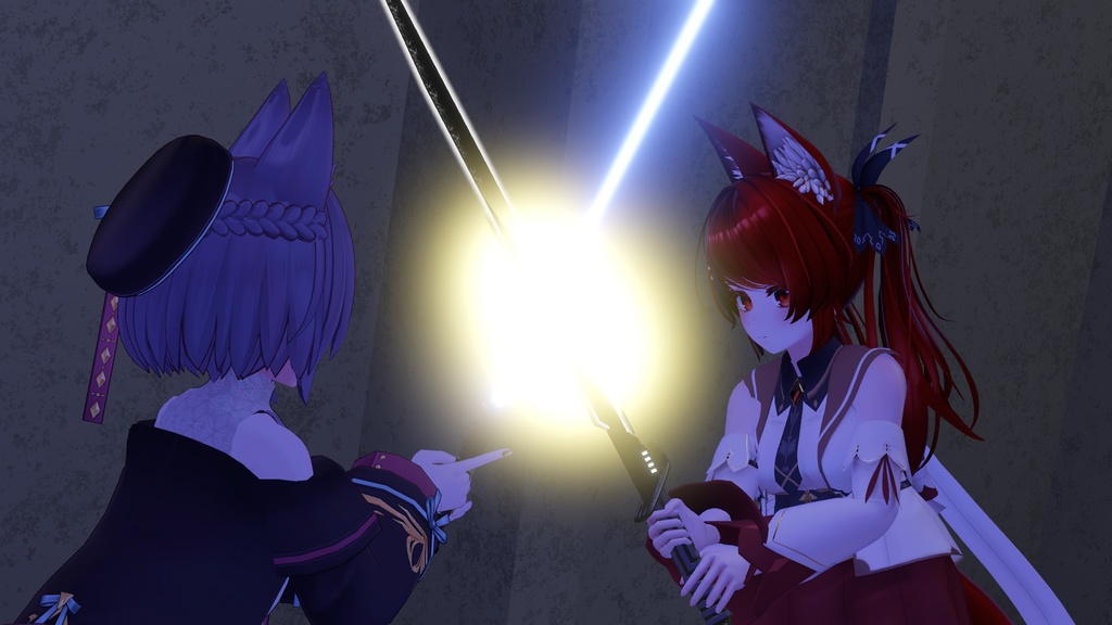 【VRChat想定】「ダークセイバー」
