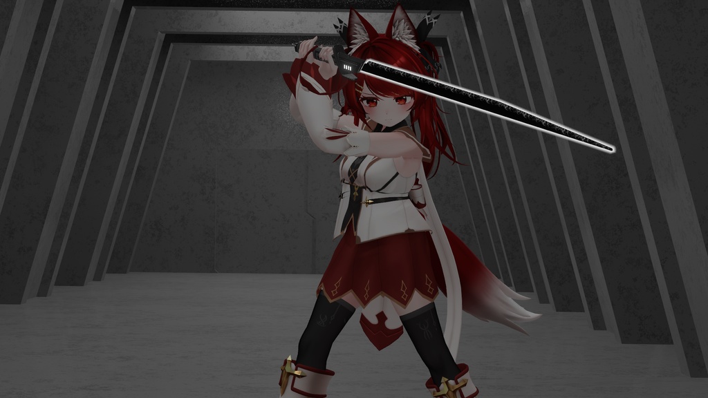 【VRChat想定】「ダークセイバー」