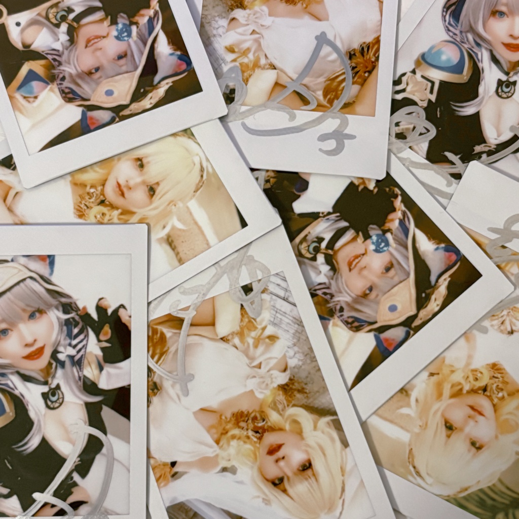 アグライア&サフェル チェキ 4種