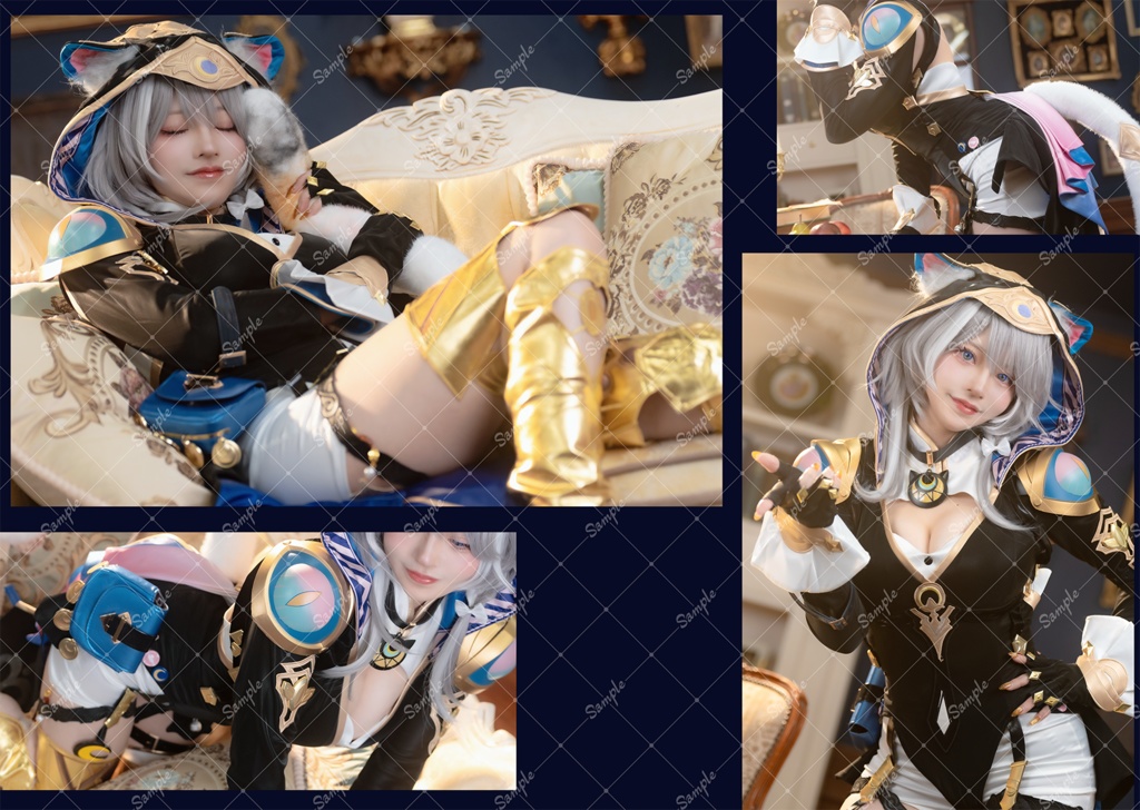 アグライア&サフェル コスプレ写真集 『La Dorée et la Féline』