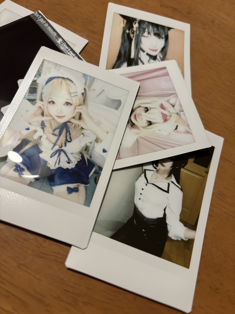 落書きチェキ　フワワ