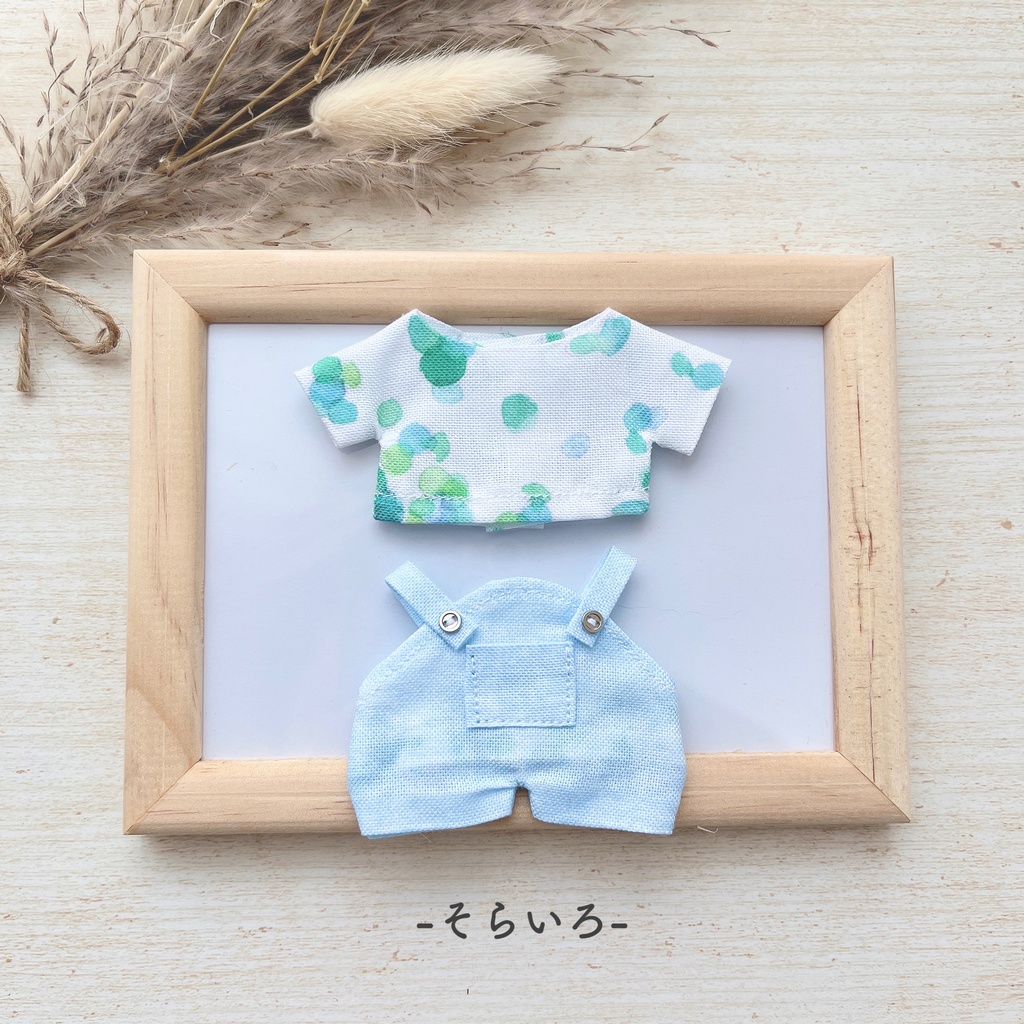 アーチサロペ×トップスセット