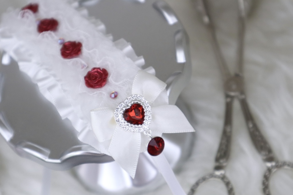 Head dress : Red Rose #01