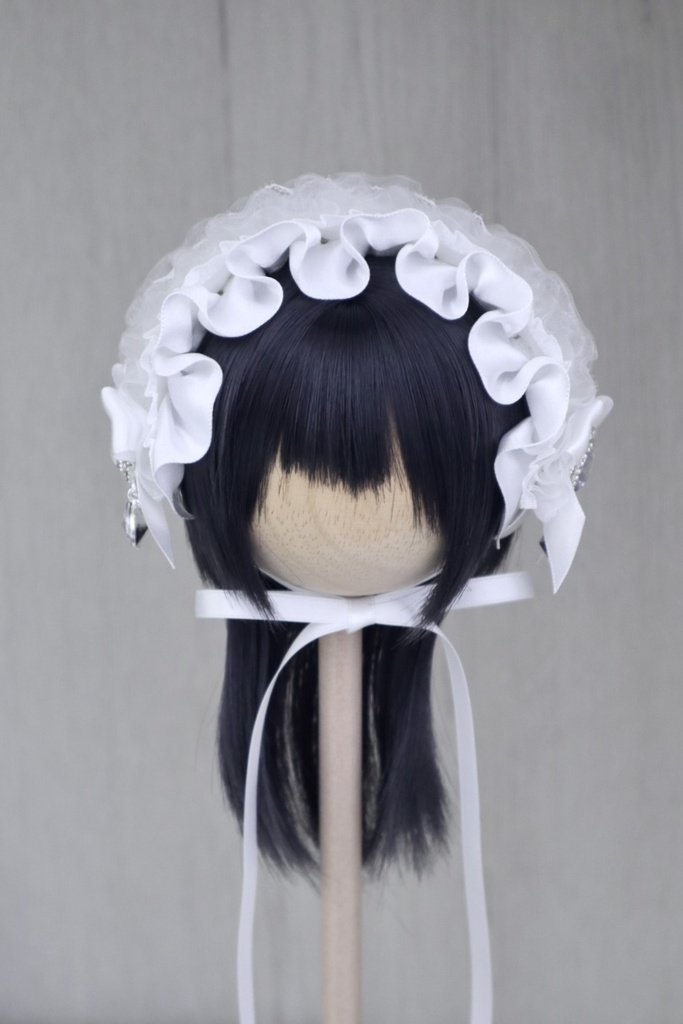 Head dress：White Rose #01