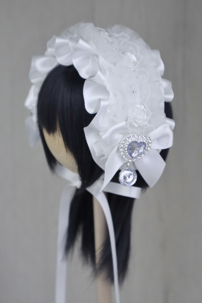Head dress:White Rose #01