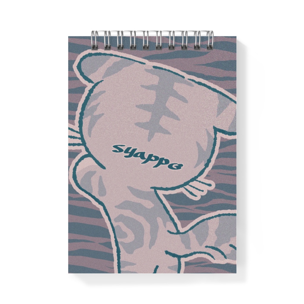 スコねこ(アメちゃん)しましまメモ帳