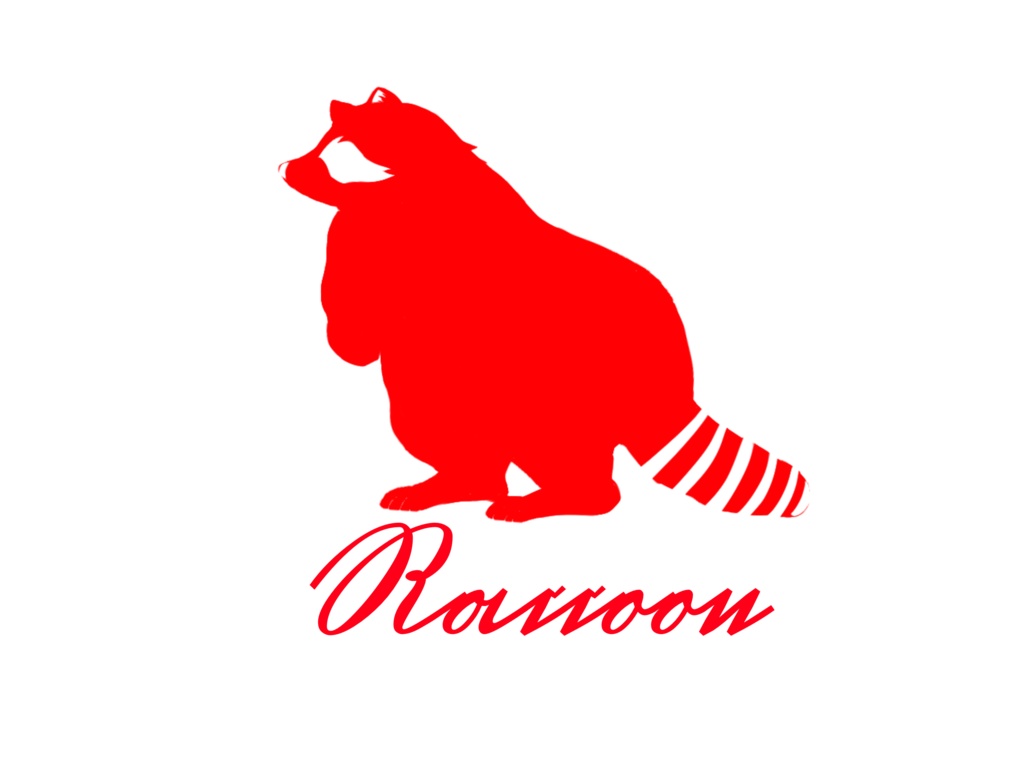 レッドラクーンエコバッグ