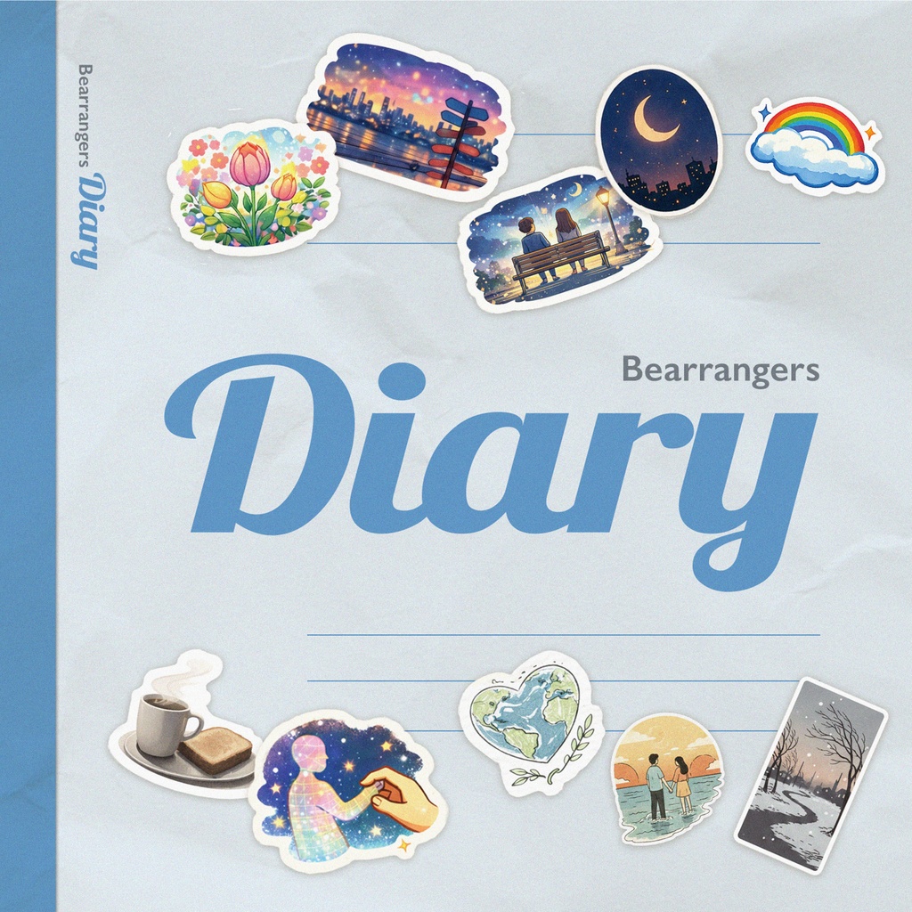 Bearrangers 1st album 「Diary」 限定版CD 