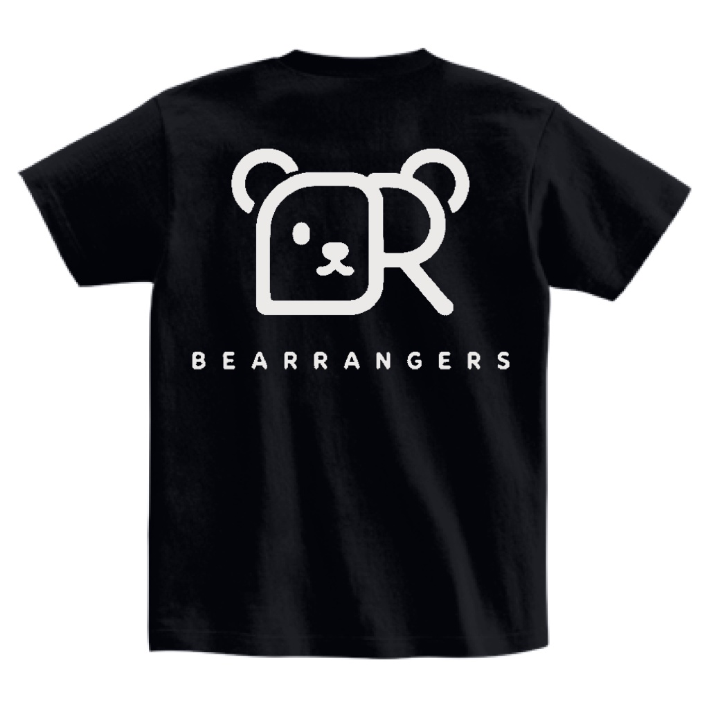 BEARRANGERS ロゴTシャツ(黒)