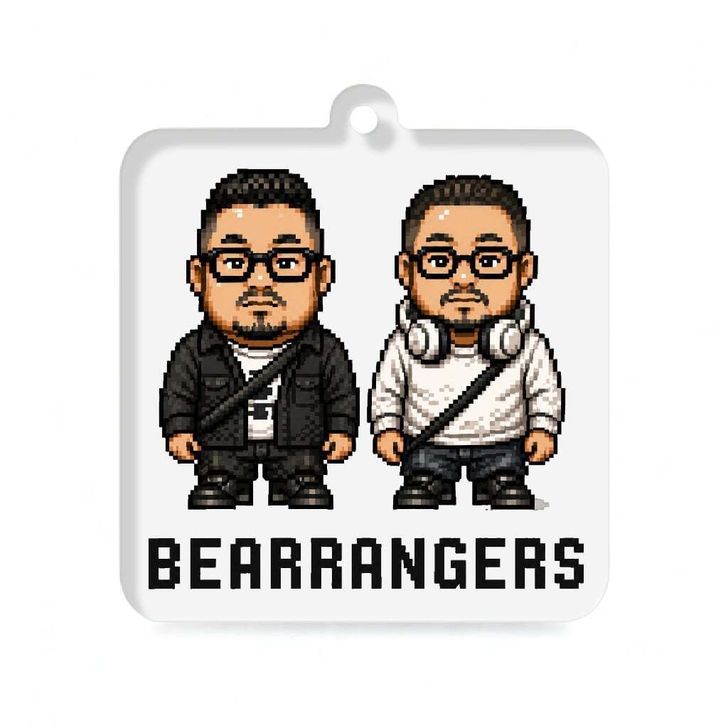 BEARRANGERSのキャラクターキーホルダー
