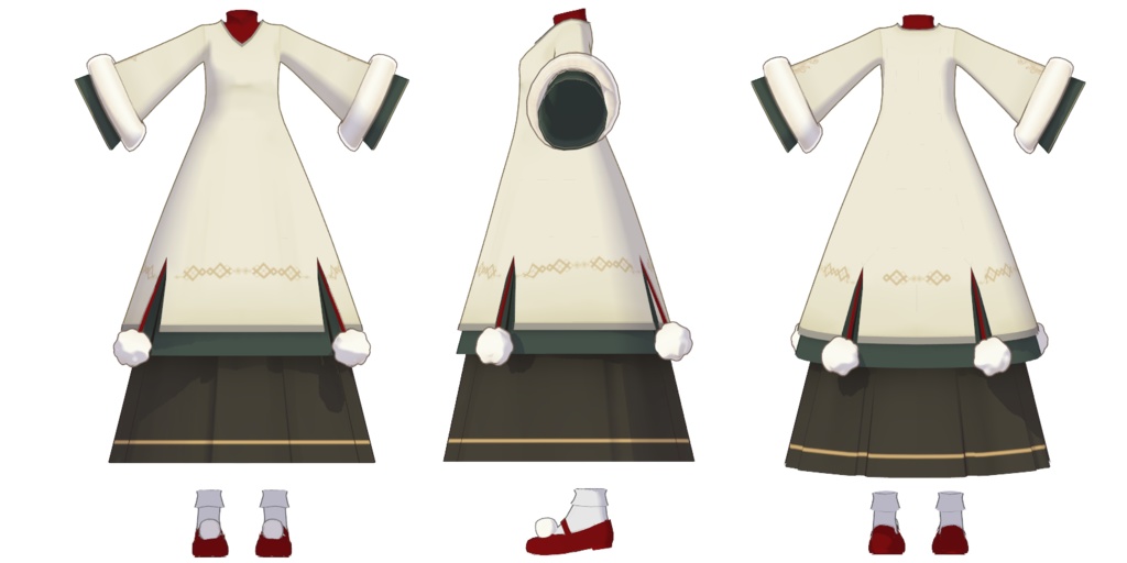 【衣装】瑞雪红梅(Snow Plum)