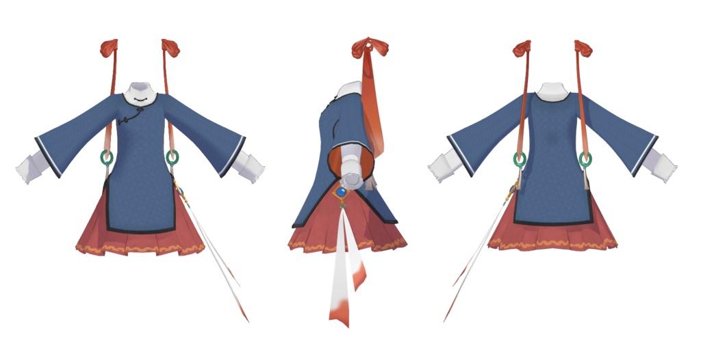 【衣装】中国風ドレス(Chinese Daisy)