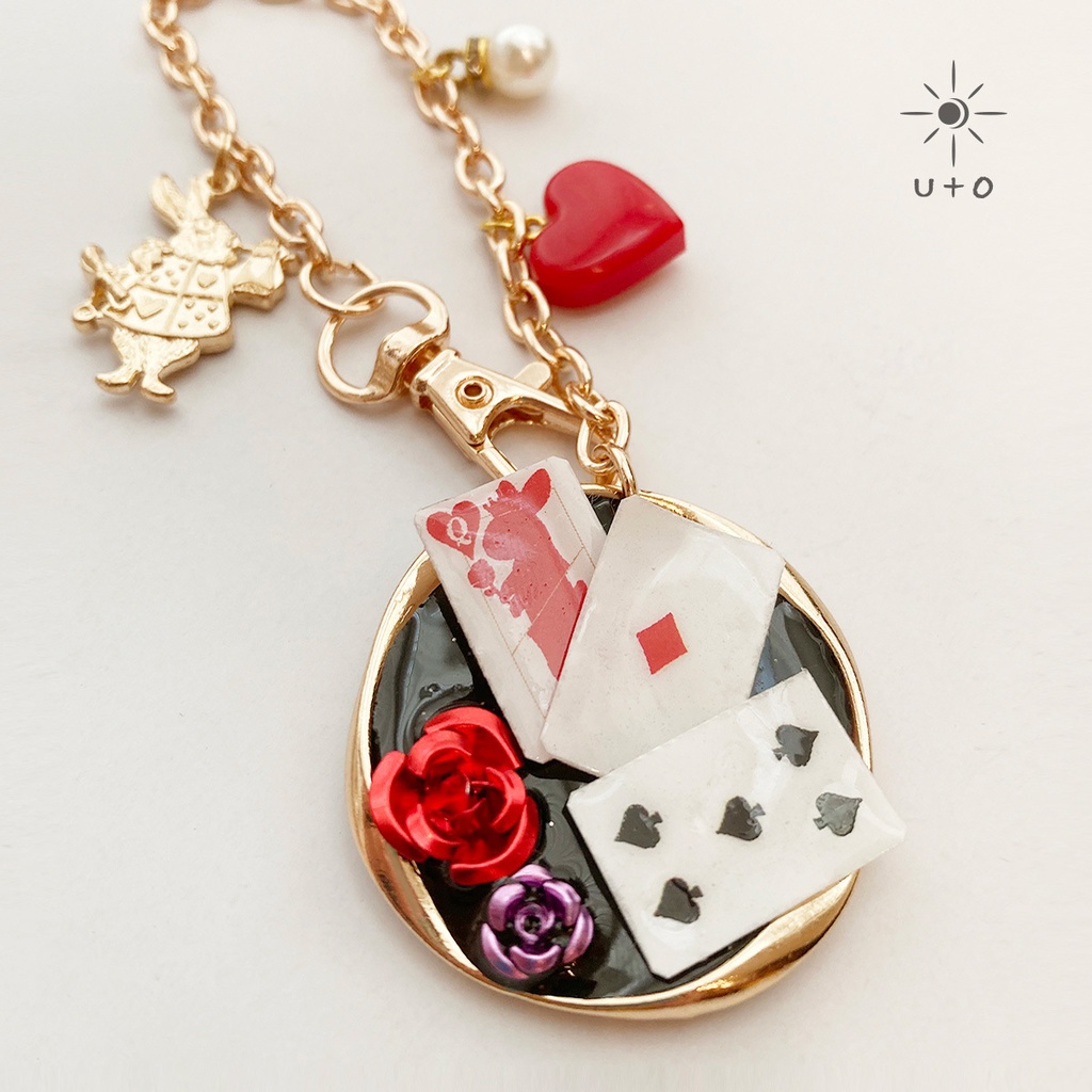 【選べるトランプ】不思議の国のアリス バッグチャーム