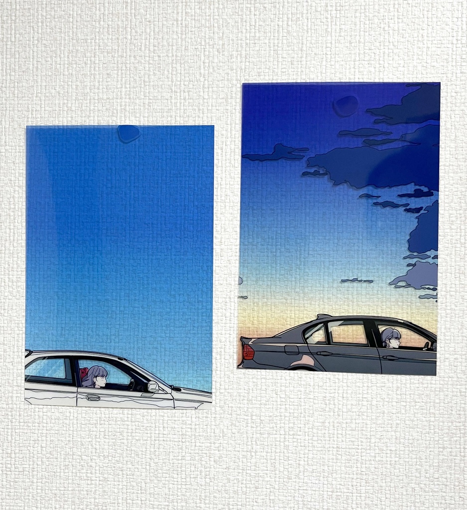 クリアポストカードセット