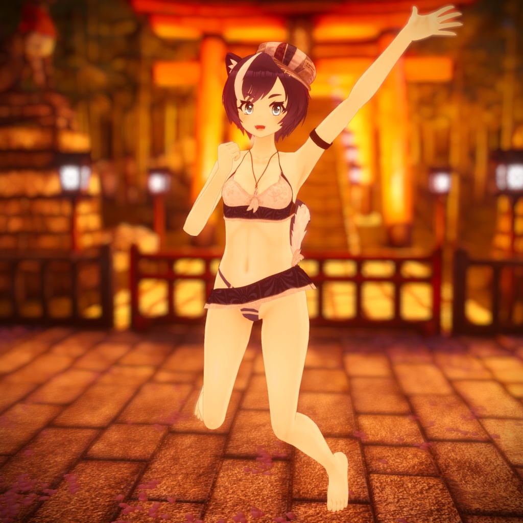 「Folklore」Swimsuit 「5体のアバターに対応」