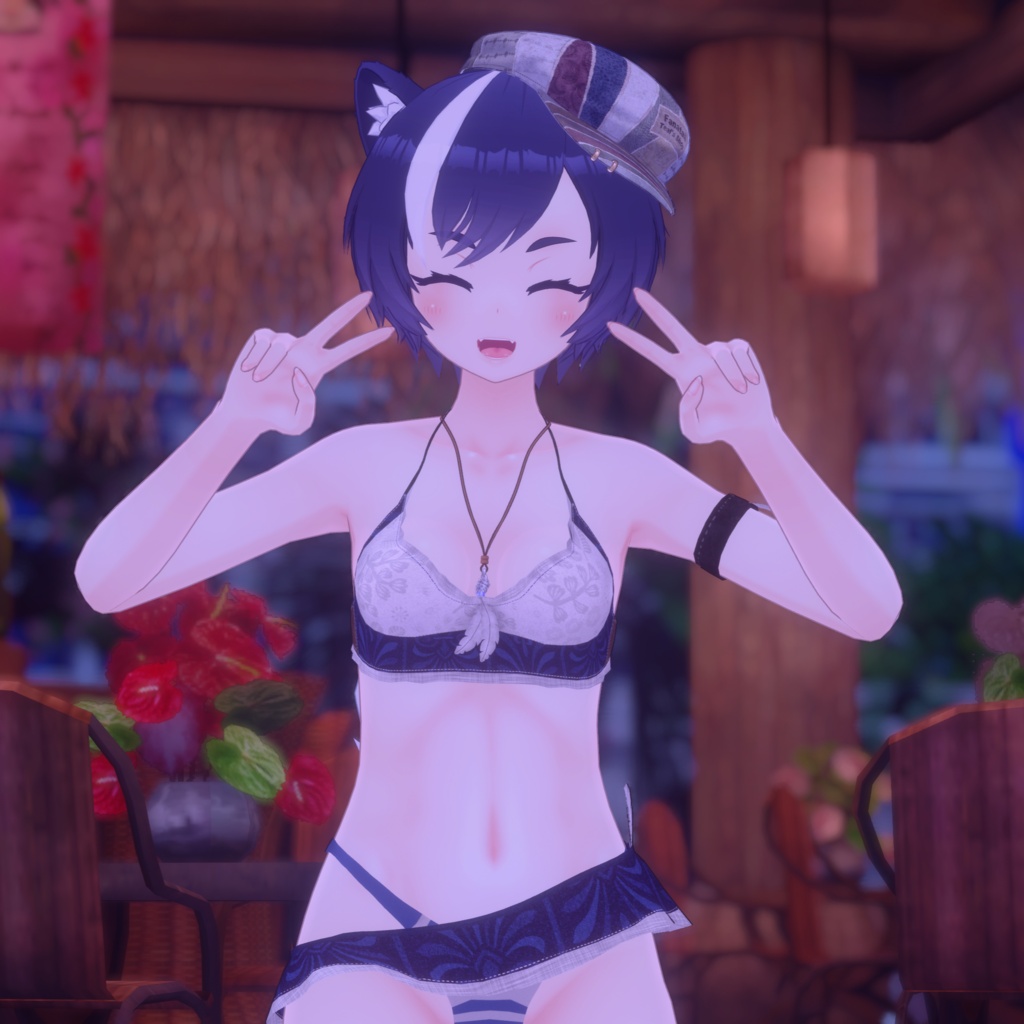 「Folklore」Swimsuit 「6体のアバターに対応」
