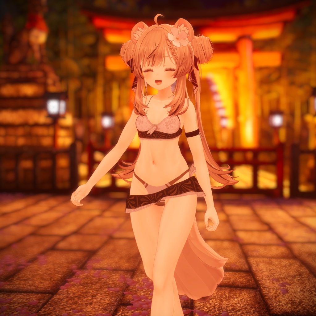 「Folklore」Swimsuit 「5体のアバターに対応」