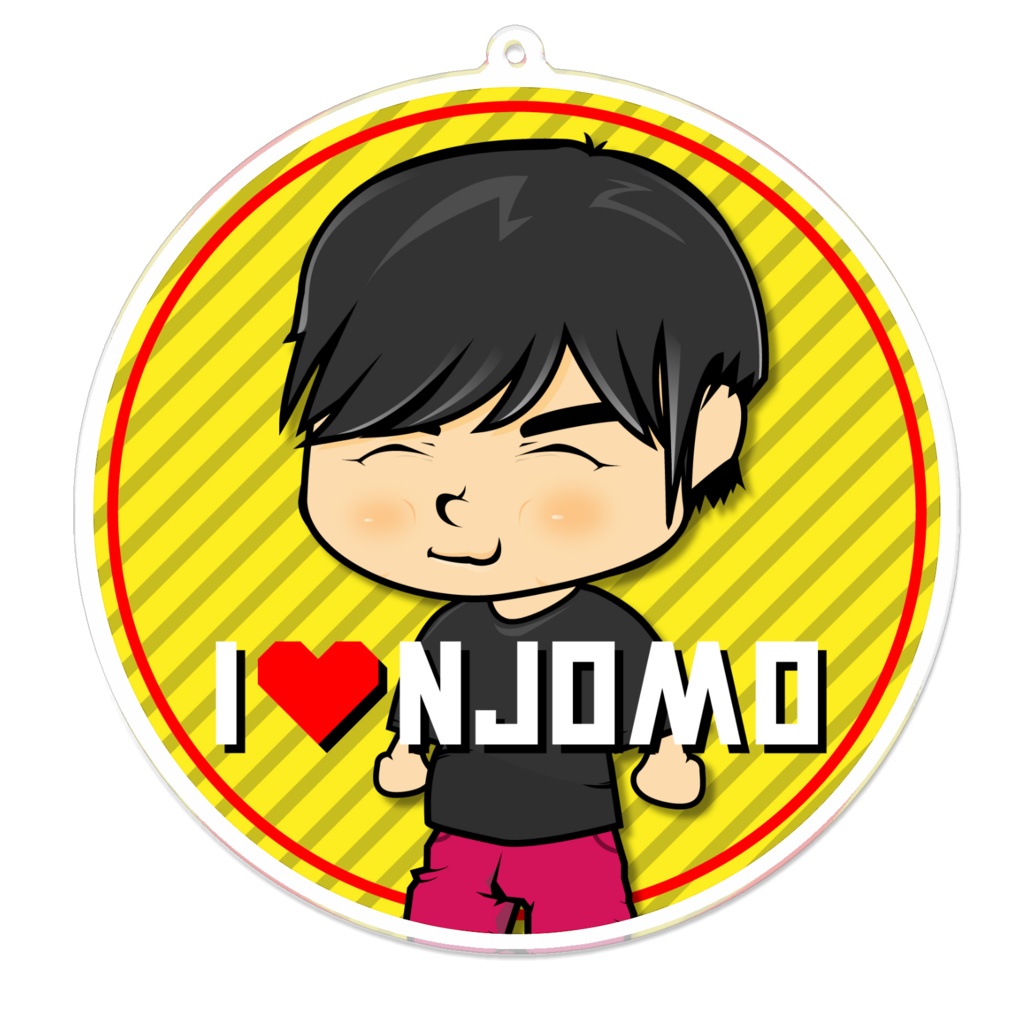 んじょもアクリルキーホルダー