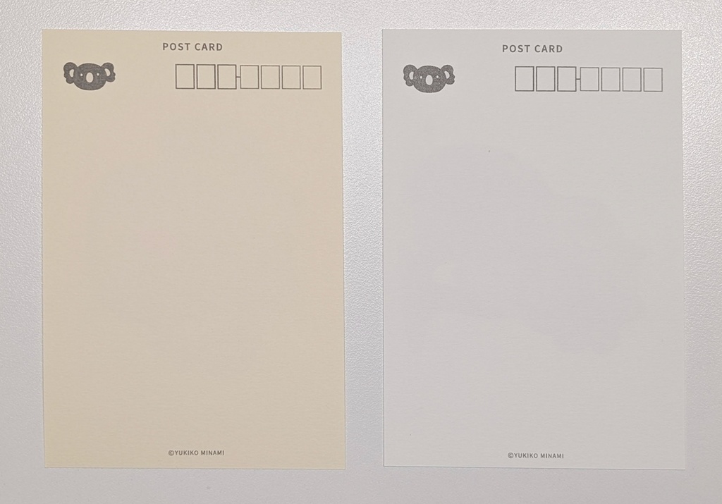 親子コアラのポストカード