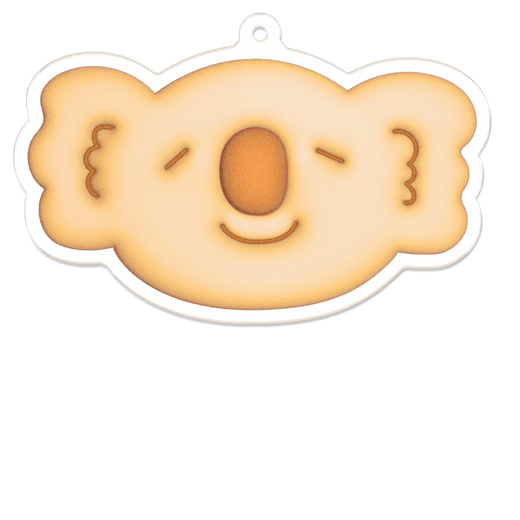 コアラビスケットのアクリルキーホルダー