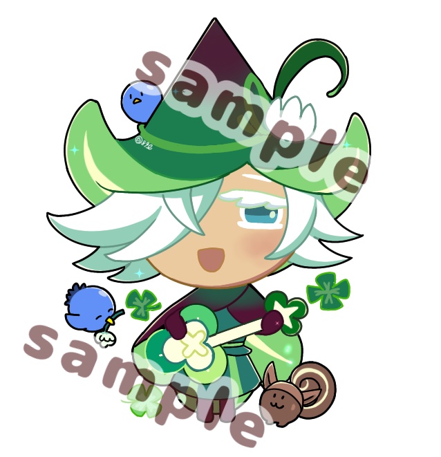 クローバー味クッキーお出かけアクスタ