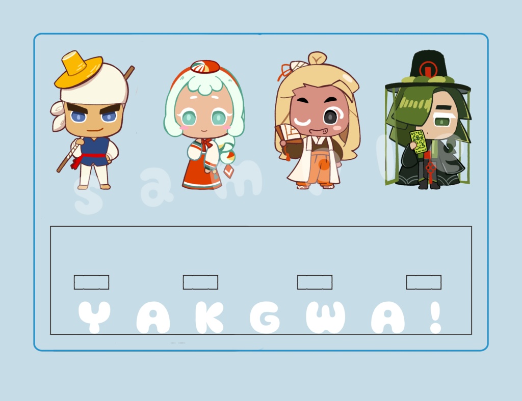 薬菓組アクリルジオラマ