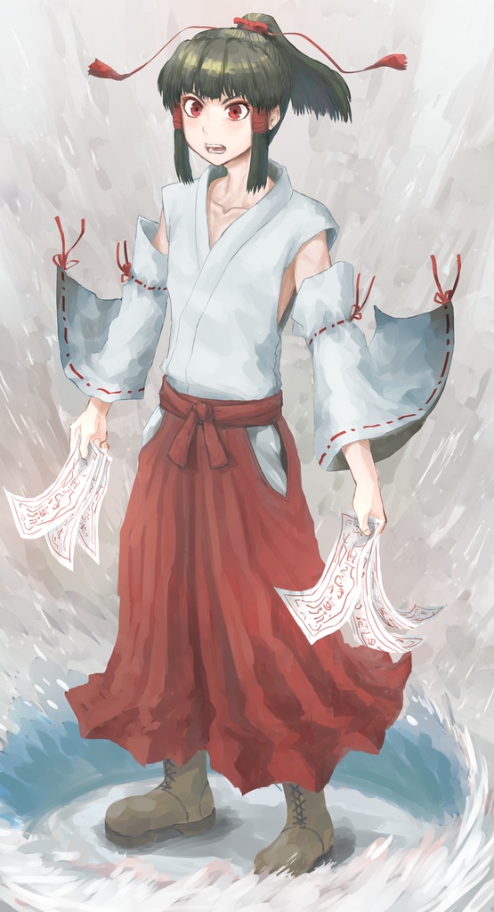 イラストカード【厚紙/156kg光沢紙/A4サイズ】