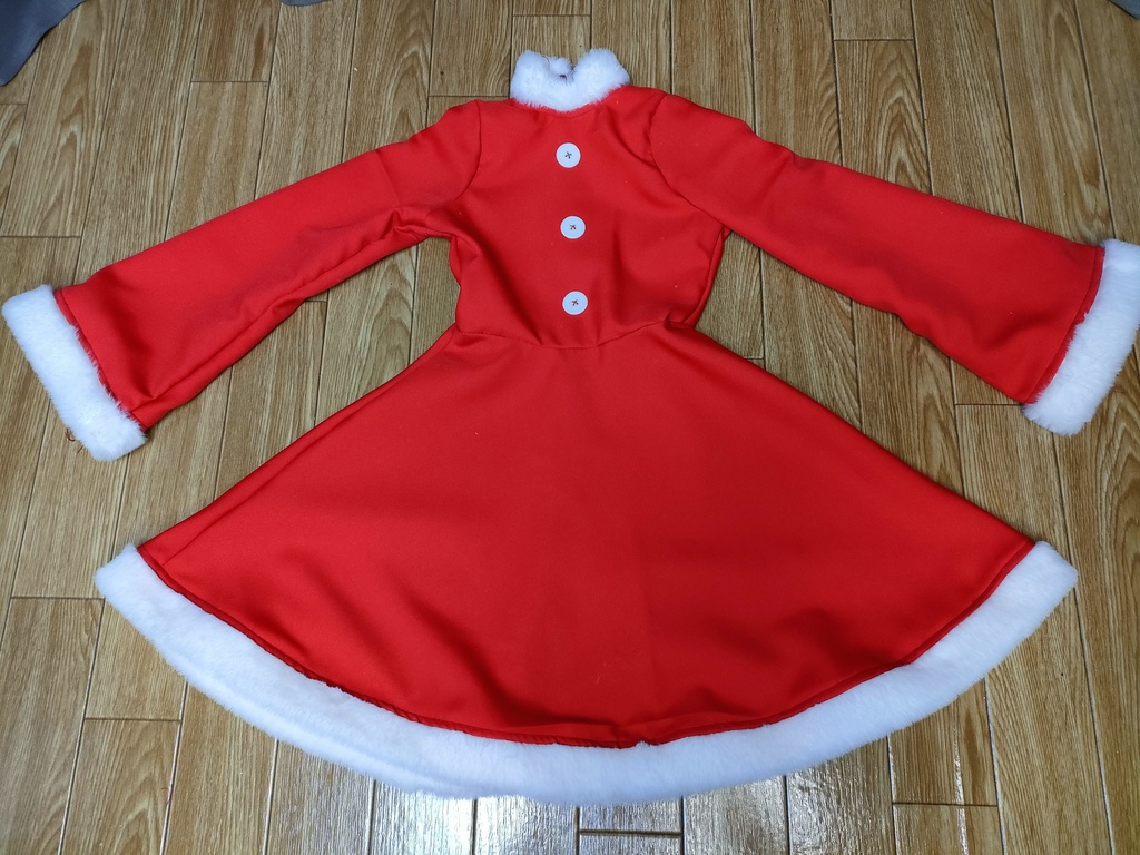等身大ドール用コスプレ衣装　サンタ服