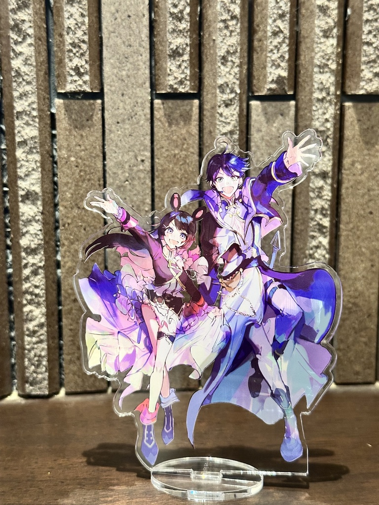 みとうや共通衣装アクスタ [月ノ美兎＆剣持刀也] - kito - BOOTH