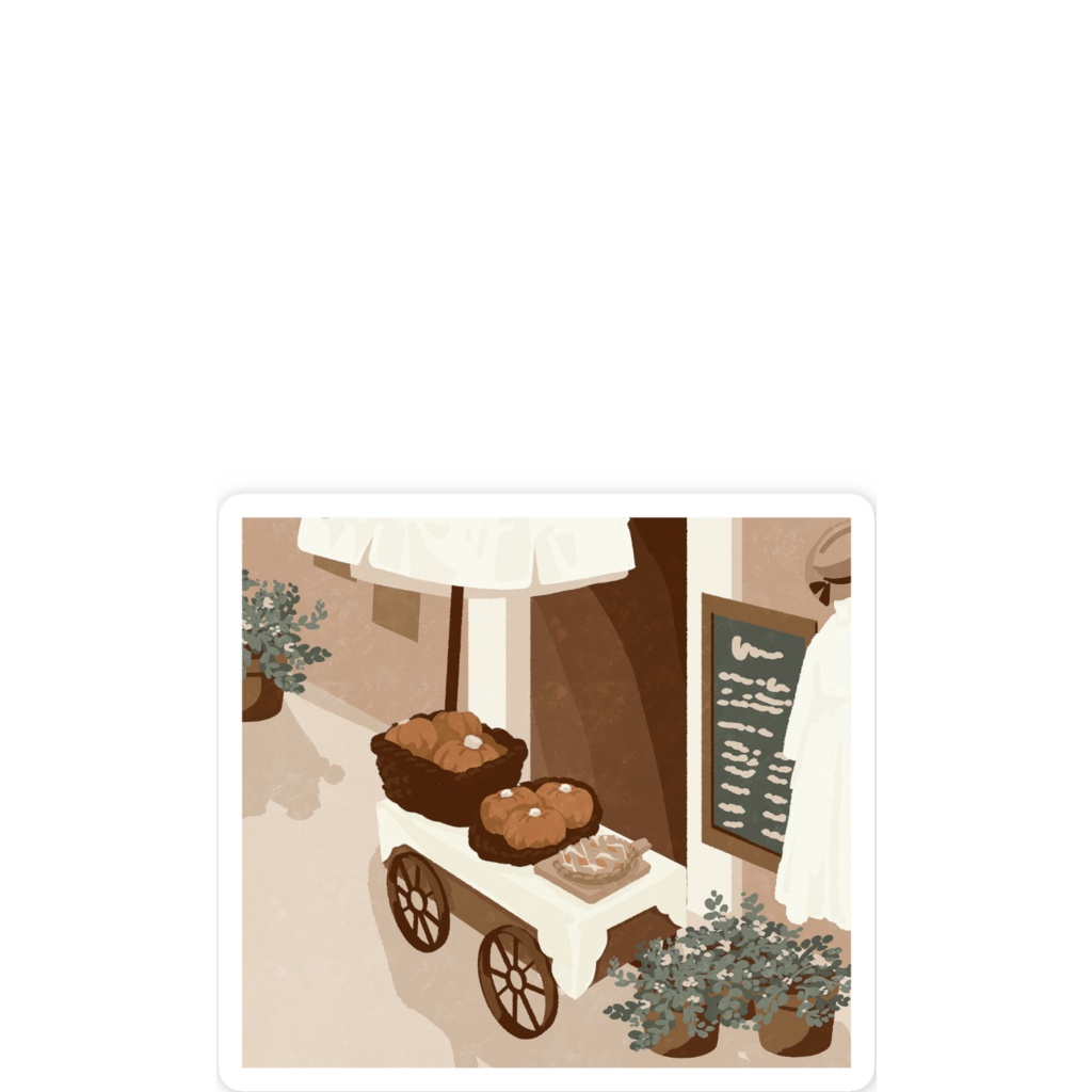 まったりゆめ暮らし ステッカー