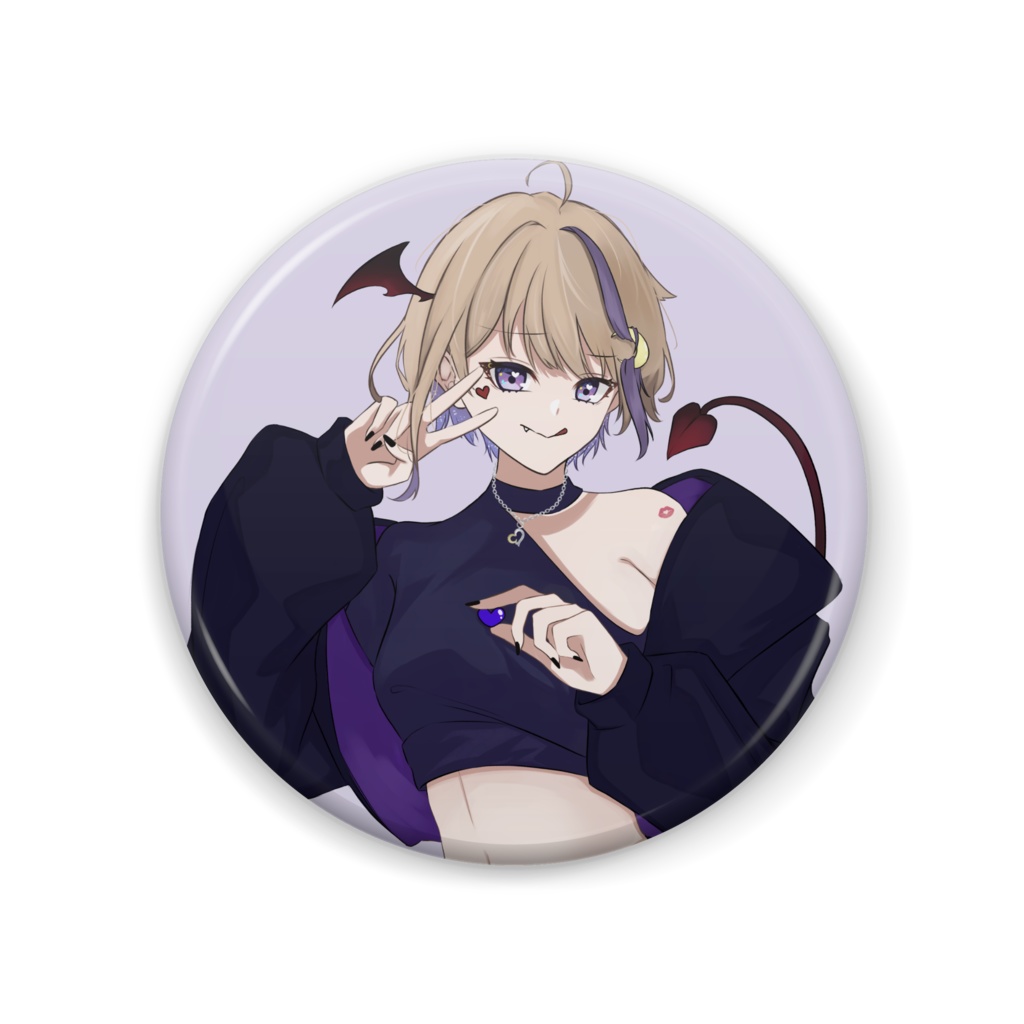 ざっくぅ。 / 缶バッチ💜