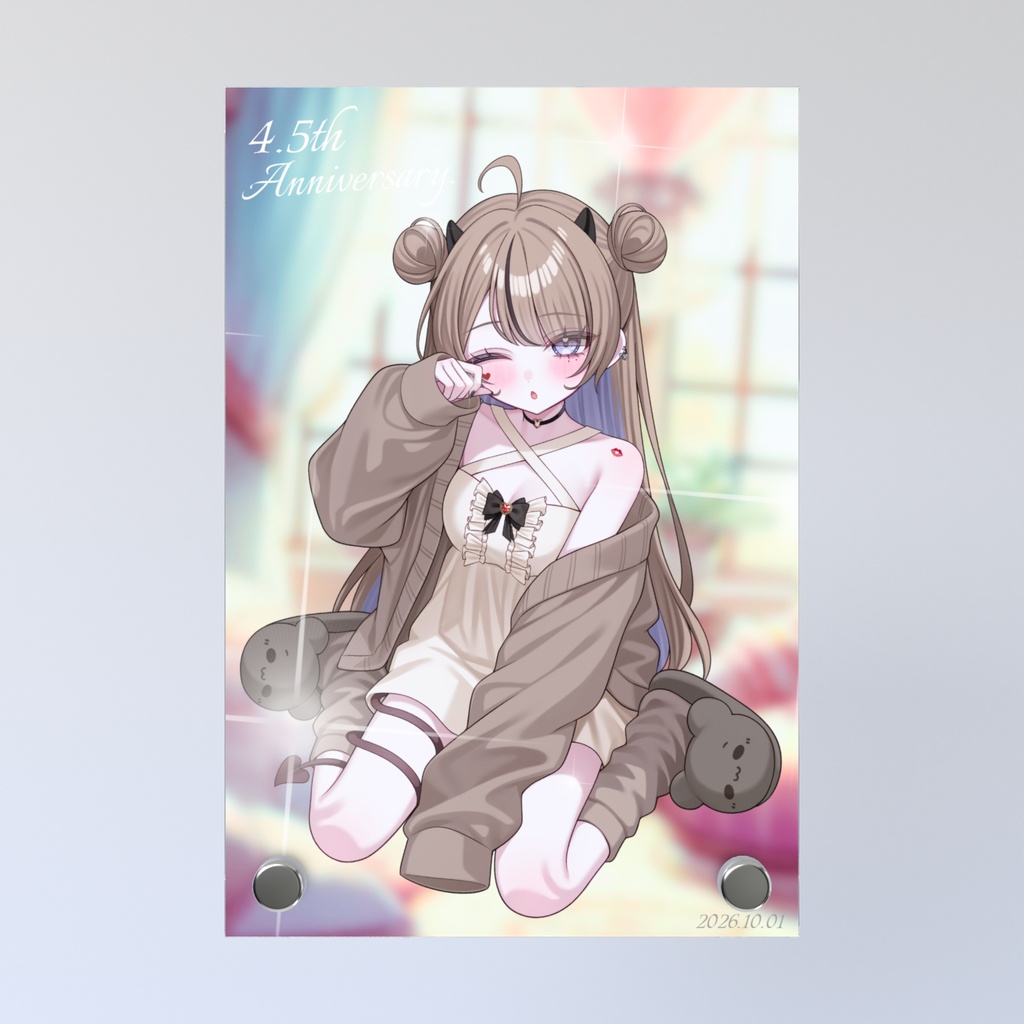 アクリルフォトパネル 4.5周年💜