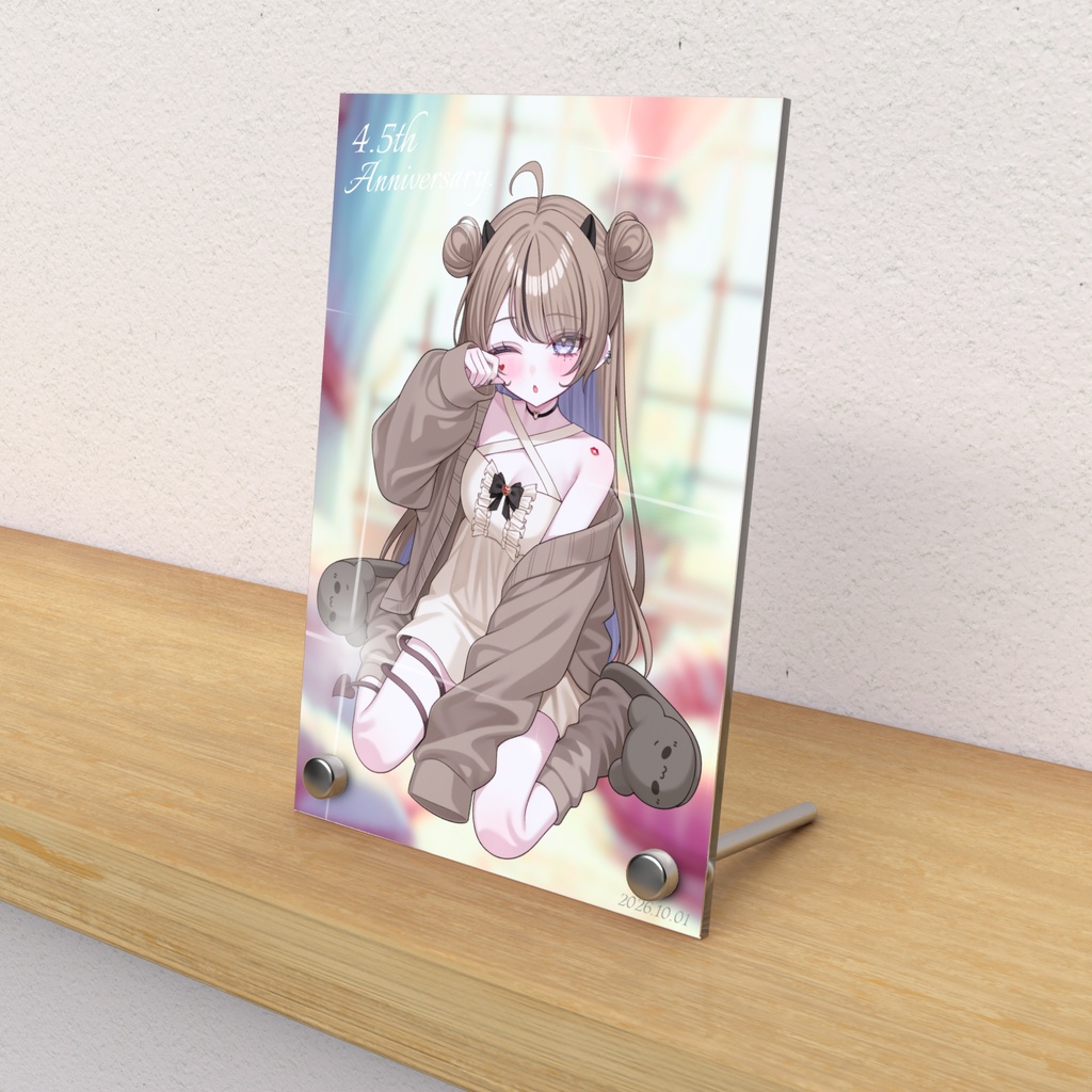 アクリルフォトパネル 4.5周年💜