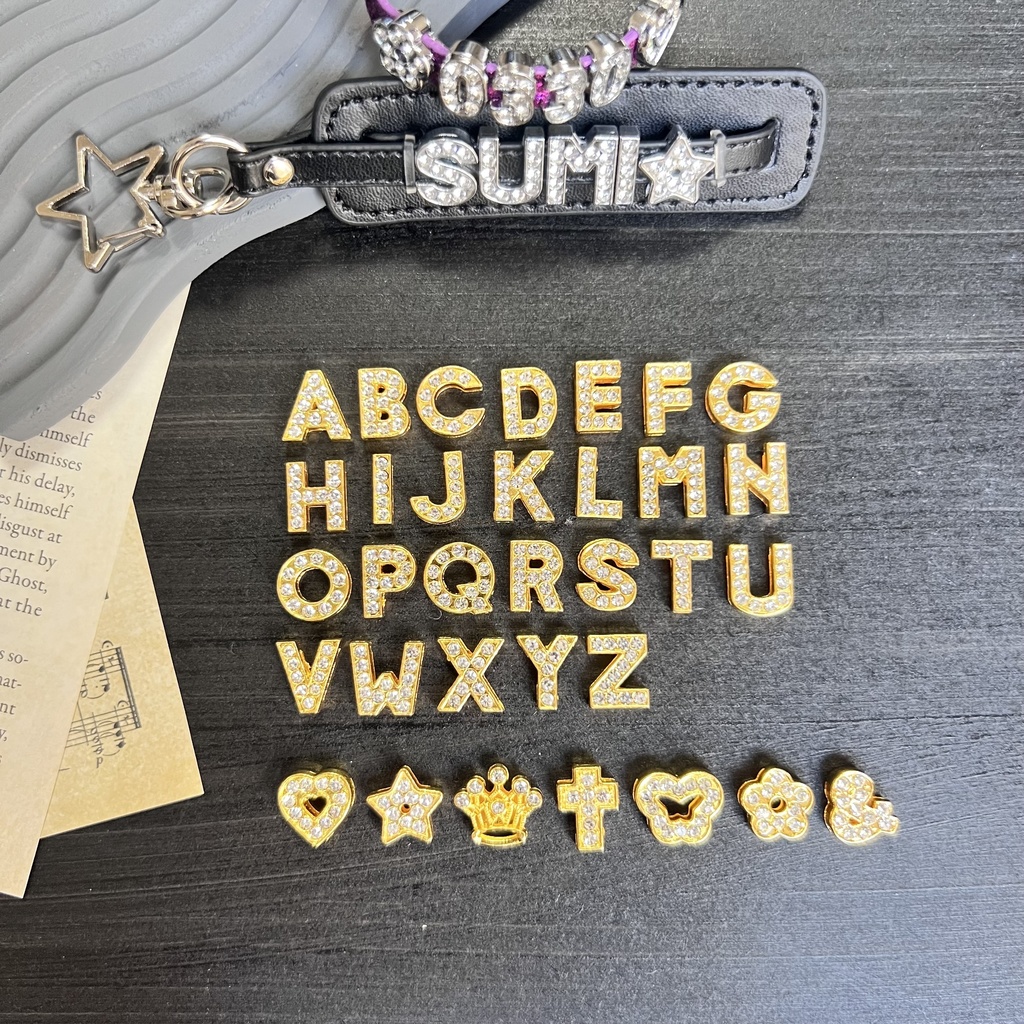 ★受付中★ ネームブレスレット レザーネームキーホルダー 韓国 オーダー