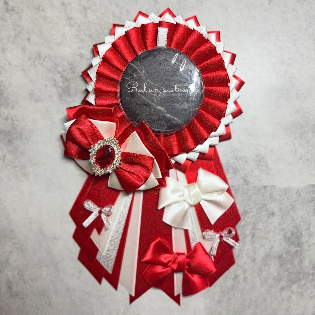 ロゼット 赤 57〜75mm Lタイプ