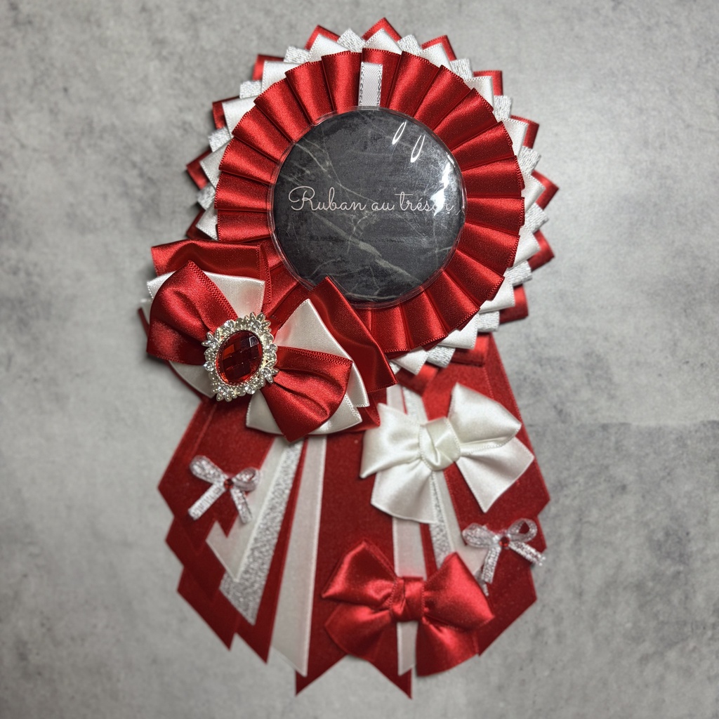 ロゼット　赤　57〜75mm Lタイプ