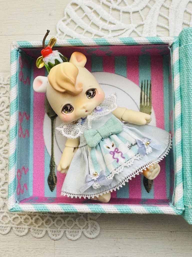kumukukuサイズ「喫茶スワン」BOXセット(ミント)