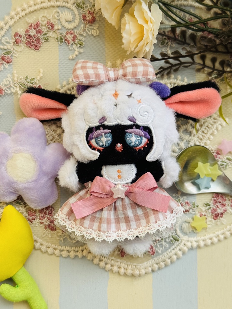 5cm無属性ぬい「お星さまセット」ピンク