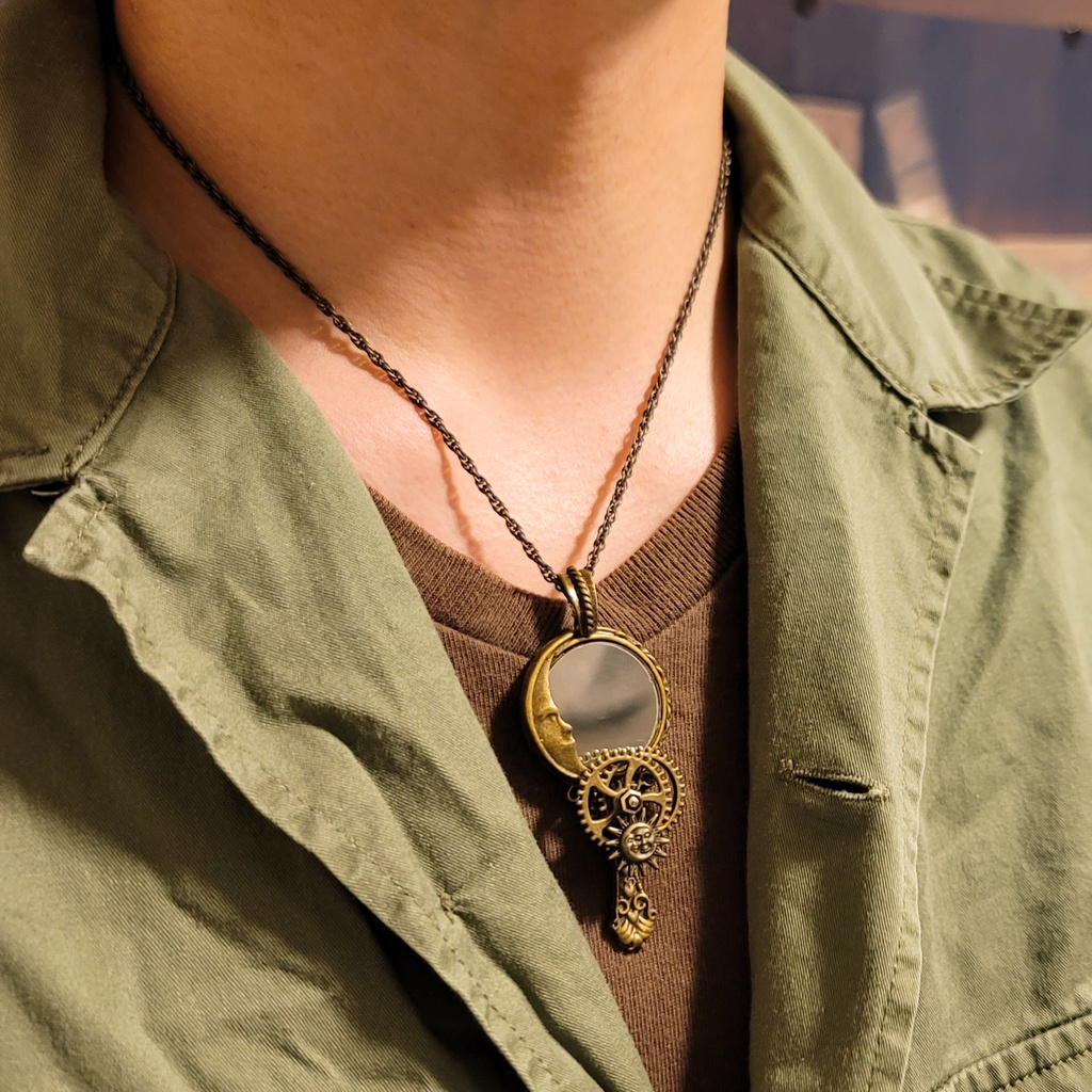 ムーンフェイスミラー(ネックレス)