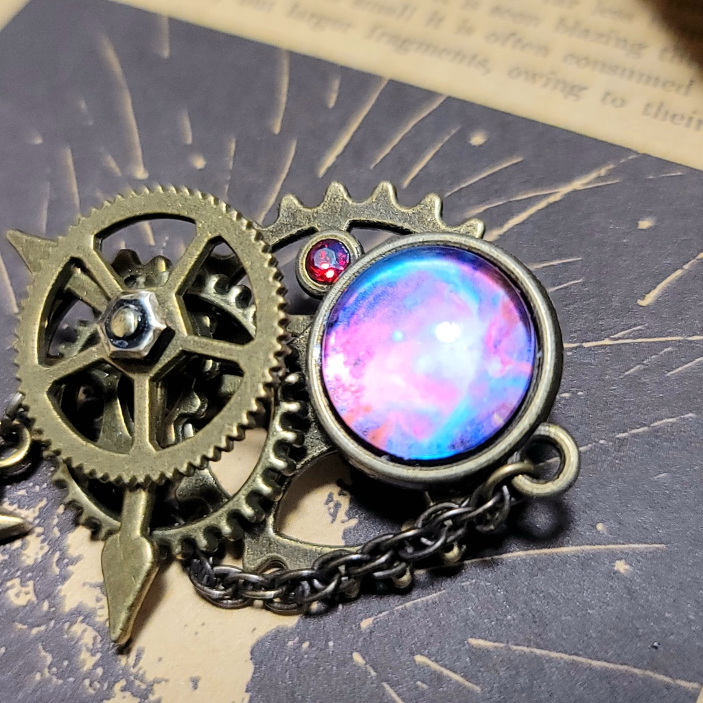 オリオン座星雲(ブローチ)