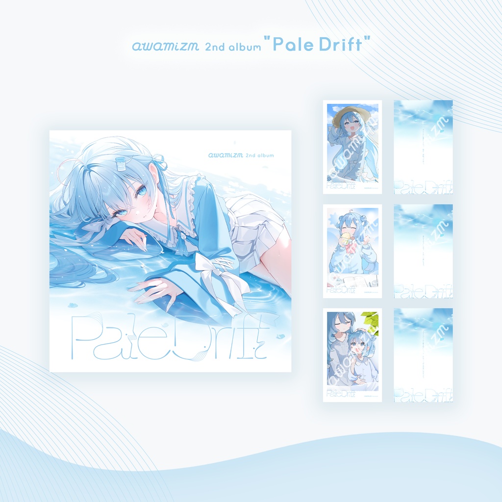 【予約受付中】awamizm 2nd Album「Pale Drift」