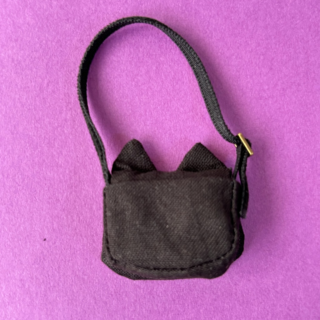 1/12サイズ ねこ耳ショルダーバッグ ねんどろいど オビツ ぬい