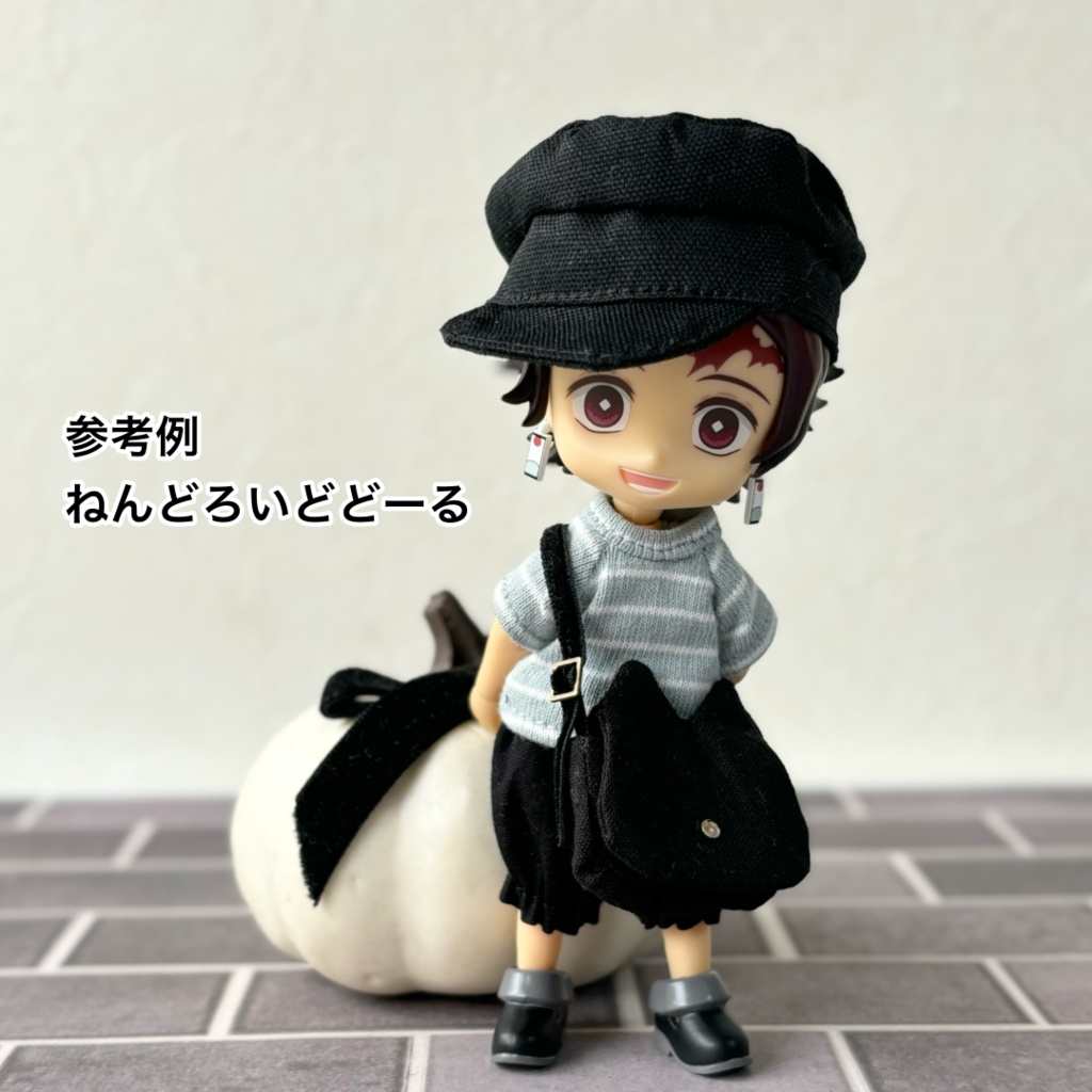 1/12サイズ ねこ耳ショルダーバッグ ねんどろいど オビツ ぬい