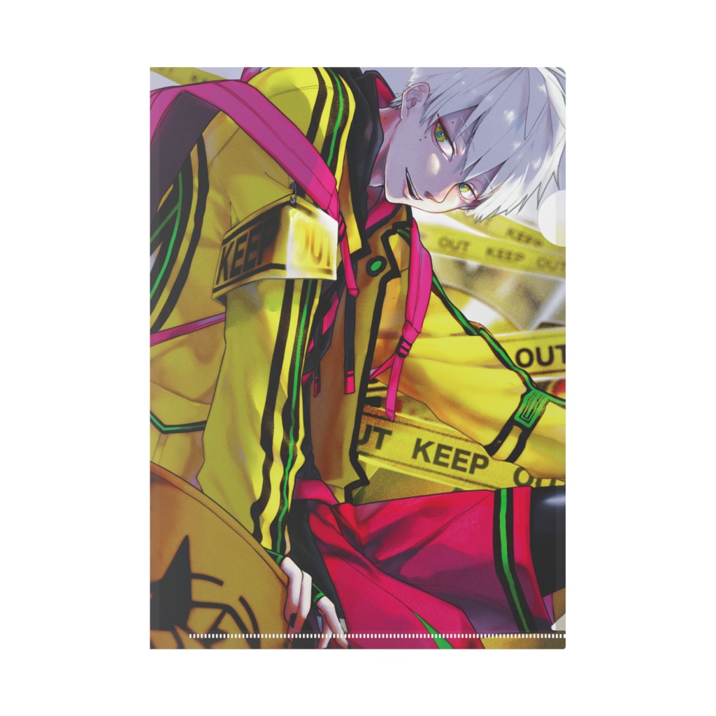 KEEPOUT クリアファイル